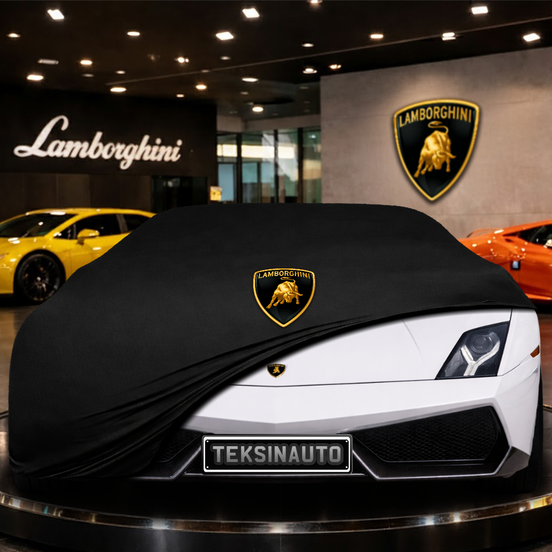 Lamborghini Gallardo LP 570-4 (2010-2013) Custom Fit Indoor Car Cover Soft Stretch Black Gray Blue Red Dust Protection Garage Cover Laser Cut + Bag
