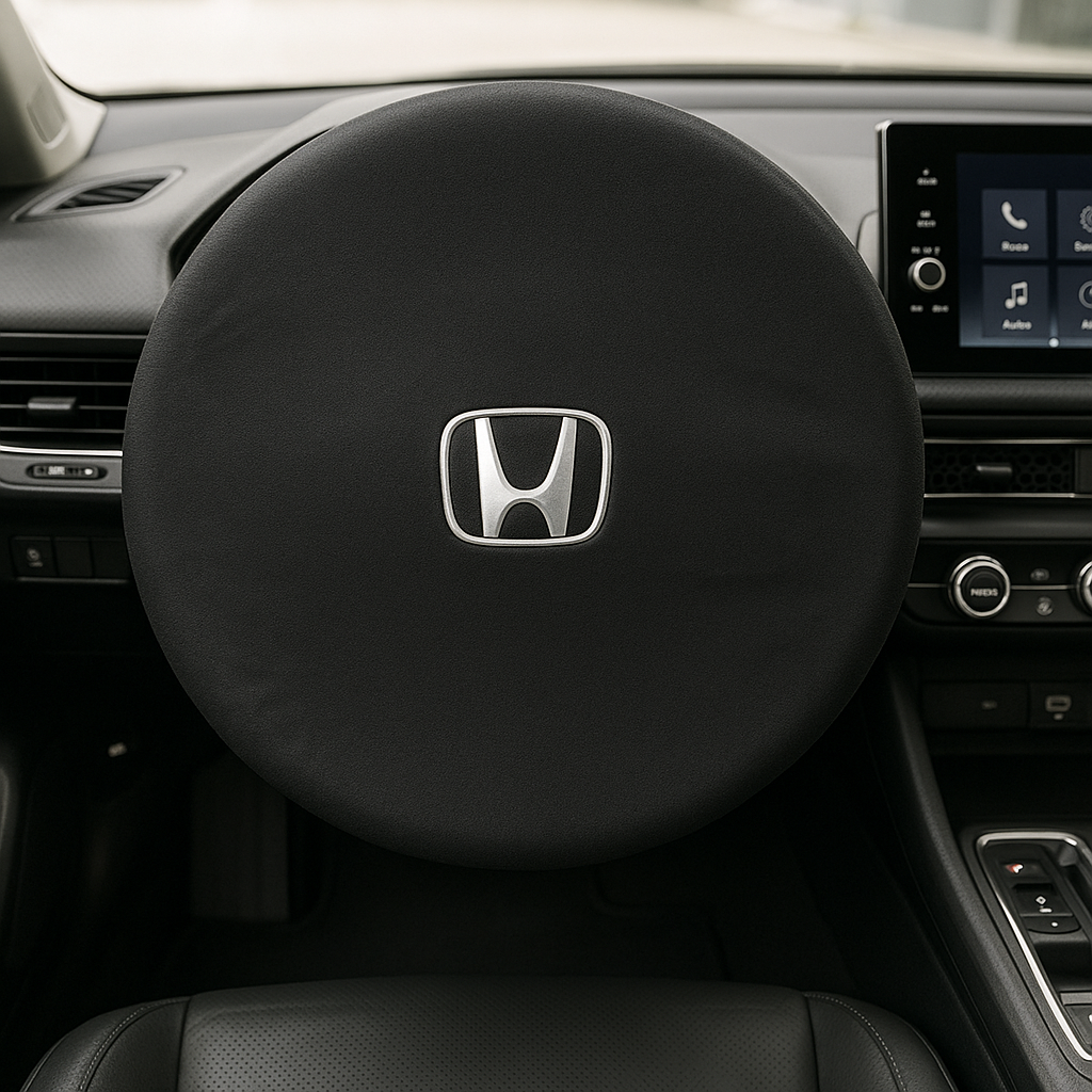 Steering Wheel Cover Soft Elastic Premium Fabric For all Honda Model