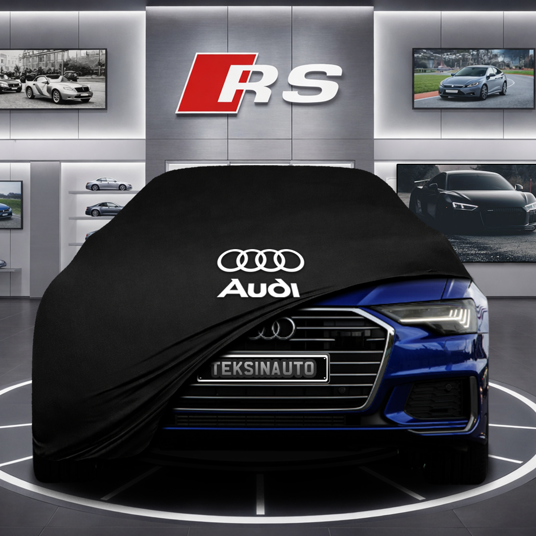 AUDİ A6 C8 Custom Fit Indoor Car Cover Soft Stretch Black Gray Blue Red Dust Protection Garage Cover Laser Cut + Bag