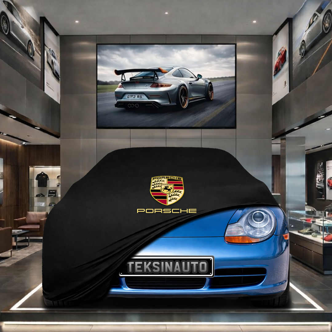 PORSCHE 911 996 1997-2001 Custom Fit Indoor Car Cover Soft Stretch Black Gray Blue Red Dust Protection Garage Cover Laser Cut + Bag
