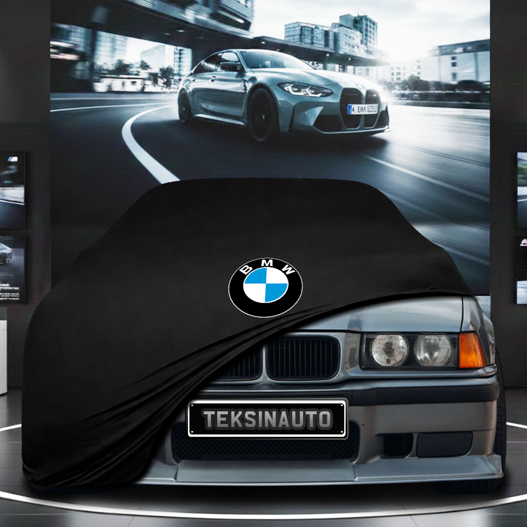 BMW 3 E36 COMPACT (1991-1998) Custom Fit Indoor Car Cover Soft Stretch Black Gray Blue Red Dust Protection Garage Cover Laser Cut + Bag