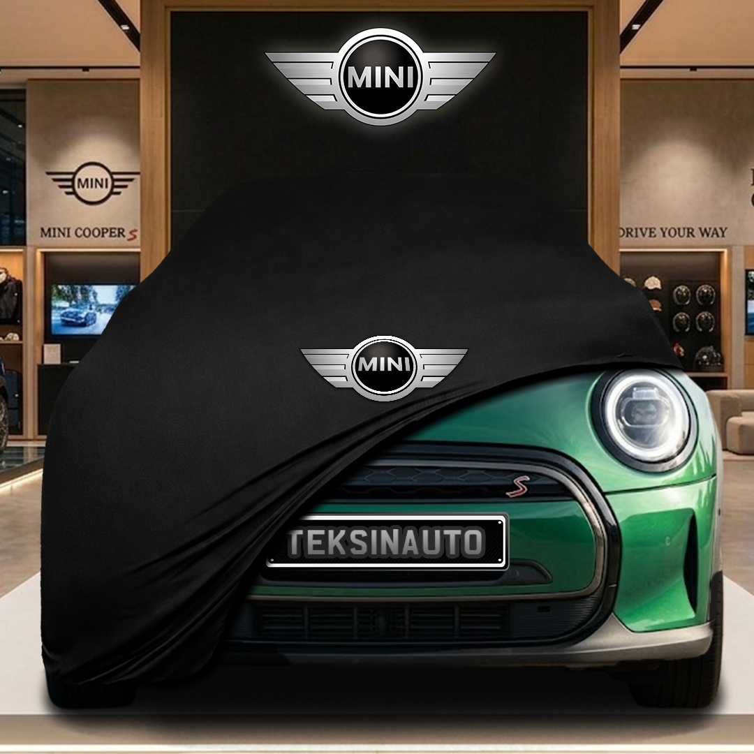 MİNİ COOPER HATCH F56 2021-2024 Custom Fit Indoor Car Cover Soft Stretch Black Gray Blue Red Dust Protection Garage Cover Laser Cut + Bag