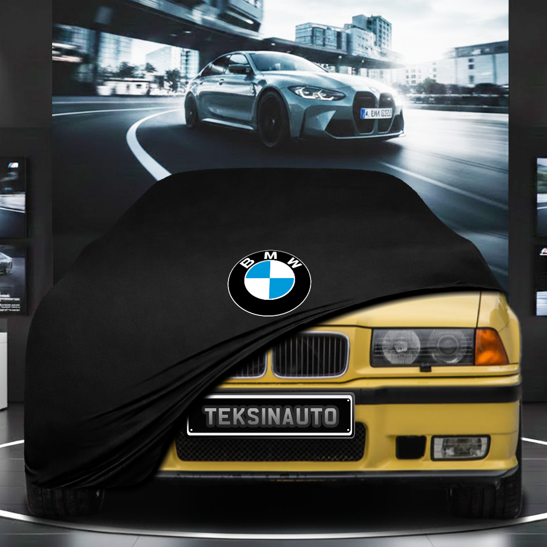 BMW 3 E36 COUPE-CABRİO (1991-1998) Custom Fit Indoor Car Cover Soft Stretch Black Gray Blue Red Dust Protection Garage Cover Laser Cut + Bag
