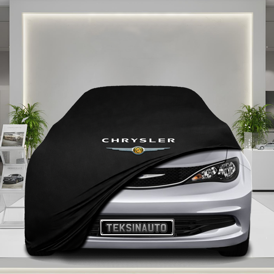 Chrysler Pacifica 2 (2004-2008) Custom Fit Indoor Car Cover Soft Stretch Black Gray Blue Red Dust Protection Garage Cover Laser Cut + Bag