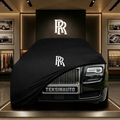 Rolls Royce Ghost Extended Wheelbase 2 (2020-) Custom Fit Indoor Car Cover Soft Stretch Black Gray Blue Red Dust Protection Garage Cover Laser Cut + Bag
