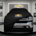 CHEVROLET SİLVERADO 4 1500 DOUBLE CAB (2018-) Custom Fit Indoor Car Cover Soft Stretch Black Gray Blue Red Dust Protection Garage Cover Laser Cut + Bag