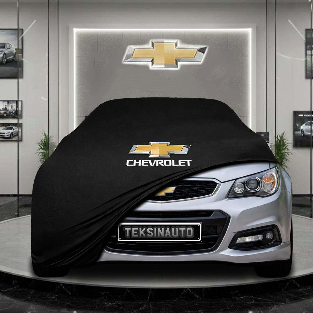 CHEVROLET SS (2014-2017)  Custom Fit Indoor Car Cover Soft Stretch Black Gray Blue Red Dust Protection Garage Cover Laser Cut + Bag (Kopya)