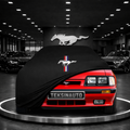 MUSTANG 3 1979-1993 Custom Fit Indoor Car Cover Soft Stretch Black Gray Blue Red Dust Protection Garage Cover Laser Cut + Bag
