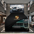 PORSCHE CAYENNE 3 2023- Custom Fit Indoor Car Cover Soft Stretch Black Gray Blue Red Dust Protection Garage Cover Laser Cut + Bag