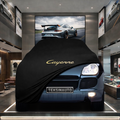 Porsche Cayenne 955 (2002-2010) Custom Fit Indoor Car Cover Soft Stretch Black Gray Blue Red Dust Protection Garage Cover Laser Cut + Bag