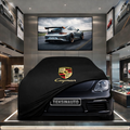 PORSCHE CAYMAN 718 982 2017- Custom Fit Indoor Car Cover Soft Stretch Black Gray Blue Red Dust Protection Garage Cover Laser Cut + Bag