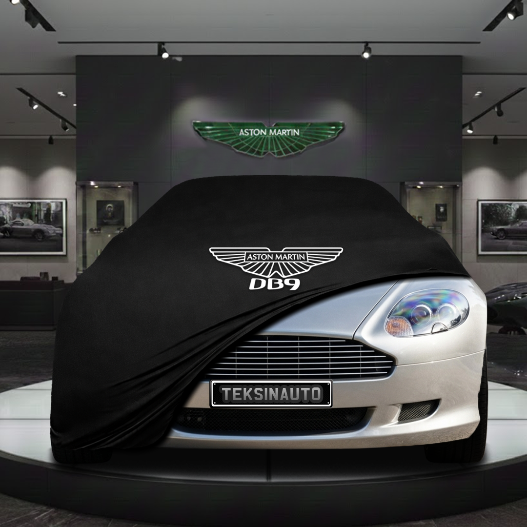 Aston Martin DB9 Coupe (2004-2012) Custom Fit Indoor Car Cover Soft Stretch Black Gray Blue Red Dust Protection Garage Cover Laser Cut + Bag