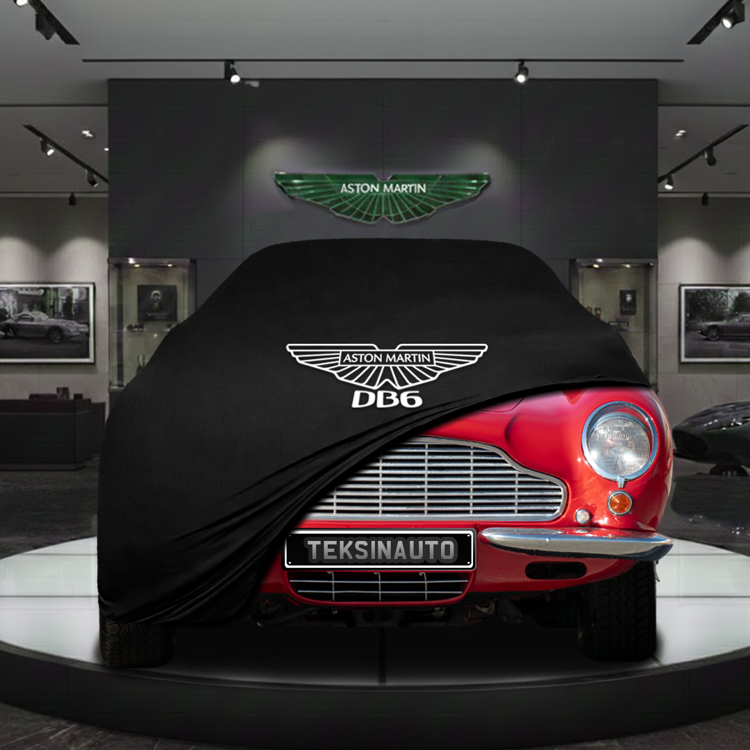 ASTON MARTİN DB6 1965-1969 Custom Fit Indoor Car Cover Soft Stretch Black Gray Blue Red Dust Protection Garage Cover Laser Cut + Bag