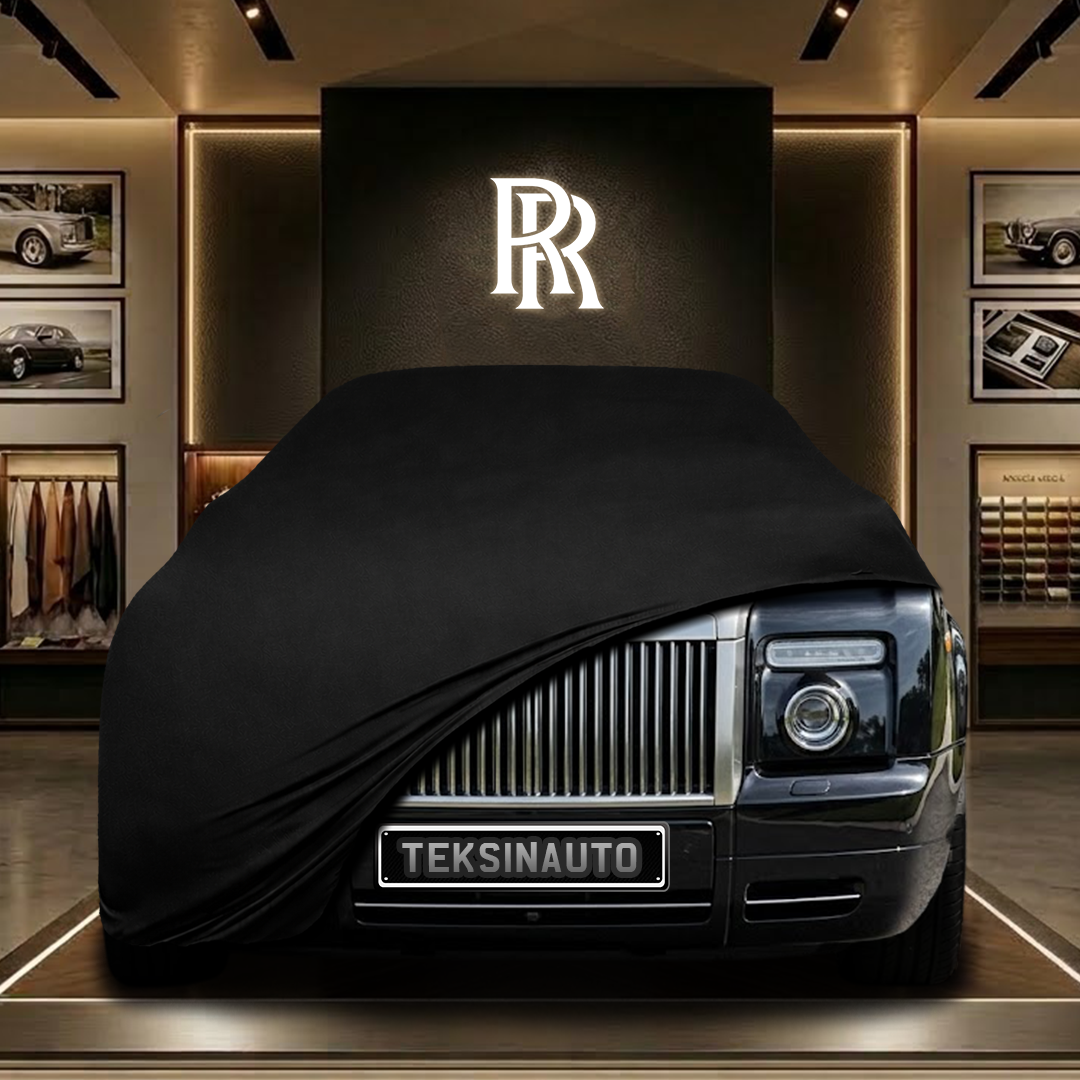 Rolls Royce Phantom Drophead Coupe (2007-2016) Custom Fit Indoor Car Cover Soft Stretch Black Gray Blue Red Dust Protection Garage Cover Laser Cut + Bag