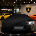 Lamborghini Aventador LP700-4 (2011-2017) Indoor Car Cover Custom Fit, Black, Gray, Blue, Red Color