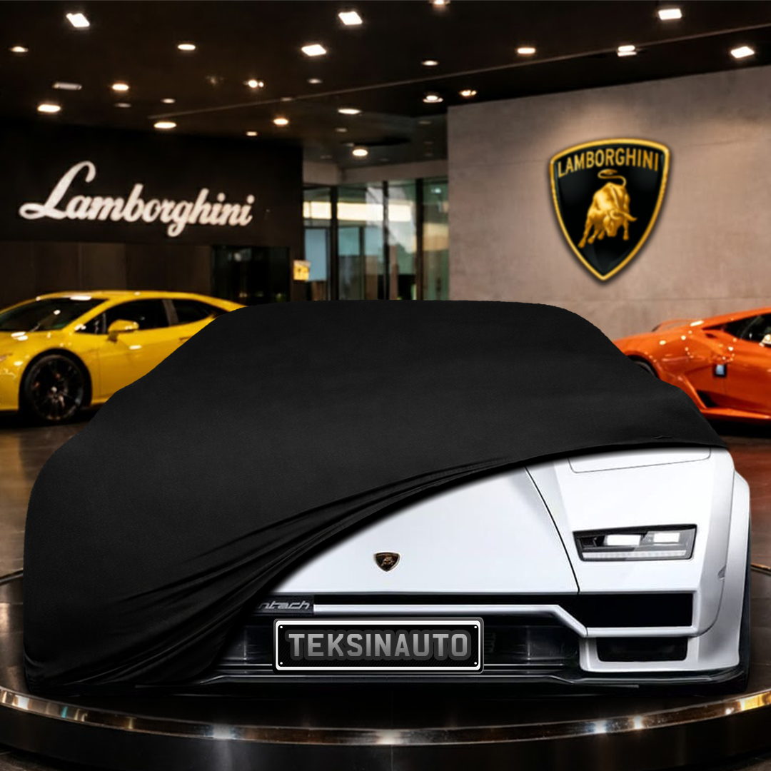 Lamborghini Countach LPI 800-4 (2022-) Custom Fit Indoor Car Cover Soft Stretch Black Gray Blue Red Dust Protection Garage Cover Laser Cut + Bag