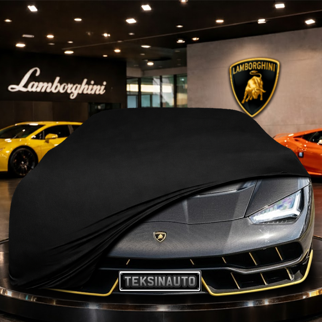 Lamborghini Centenario LP770-4 (2016-2018) Custom Fit Indoor Car Cover Soft Stretch Black Gray Blue Red Dust Protection Garage Cover Laser Cut + Bag