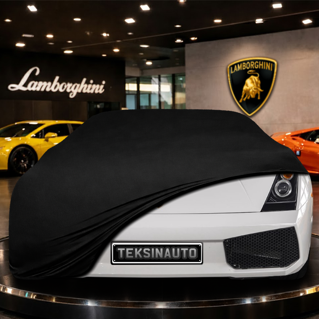 Lamborghini Gallardo Spyder (2005-2008) Custom Fit Indoor Car Cover Soft Stretch Black Gray Blue Red Dust Protection Garage Cover Laser Cut + Bag
