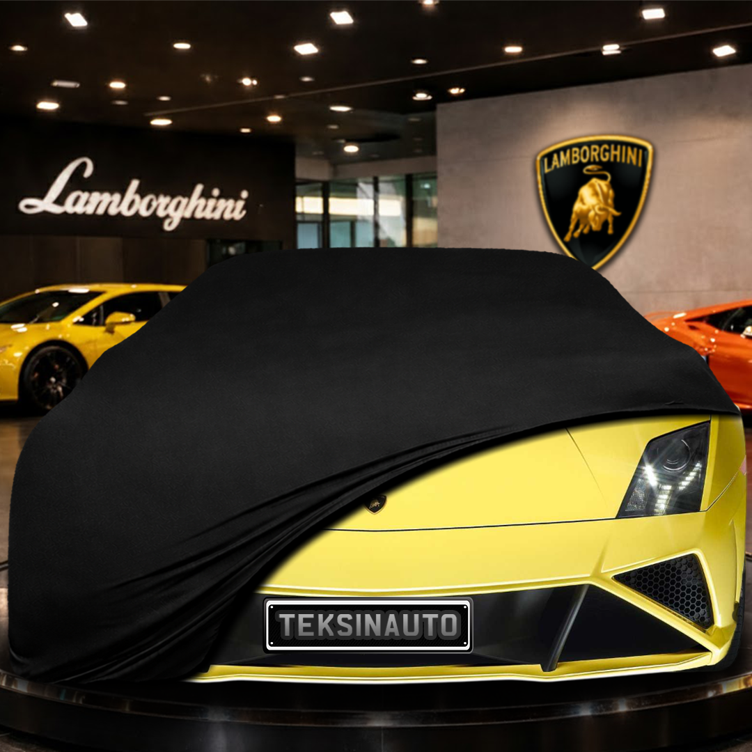 Lamborghini Gallardo LP 560-4 (2008-2013) Custom Fit Indoor Car Cover Soft Stretch Black Gray Blue Red Dust Protection Garage Cover Laser Cut + Bag