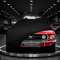 MUSTANG 1 MY 71 1964-1973    Custom Fit Indoor Car Cover Soft Stretch Black Gray Blue Red Dust Protection Garage Cover Laser Cut + Bag