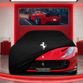 Ferrari 812 Custom Fit Indoor Car Cover Soft Stretch Black Gray Blue Red Dust Protection Garage Cover Laser Cut + Bag