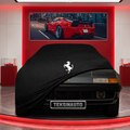 Ferrari 400 Custom Fit Indoor Car Cover Soft Stretch Black Gray Blue Red Dust Protection Garage Cover Laser Cut + Bag