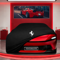Ferrari Amalfi Custom Fit Indoor Car Cover Soft Stretch Black Gray Blue Red Dust Protection Garage Cover Laser Cut + Bag