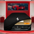 Ferrari BB Custom Fit Indoor Car Cover Soft Stretch Black Gray Blue Red Dust Protection Garage Cover Laser Cut + Bag