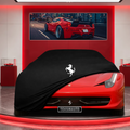 Ferrari 458 Custom Fit Indoor Car Cover Soft Stretch Black Gray Blue Red Dust Protection Garage Cover Laser Cut + Bag