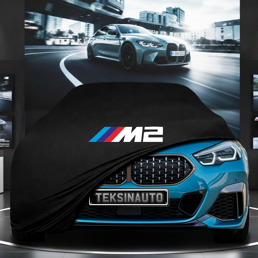 BMW 2 SERİSİ G42 COUPE (2021-) Custom Fit Indoor Car Cover Soft Stretch Black Gray Blue Red Dust Protection Garage Cover Laser Cut + Bag