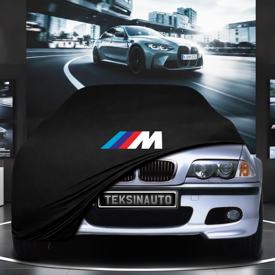 BMW 3 E46 COMPACT (1998-2006) Custom Fit Indoor Car Cover Soft Stretch Black Gray Blue Red Dust Protection Garage Cover Laser Cut + Bag