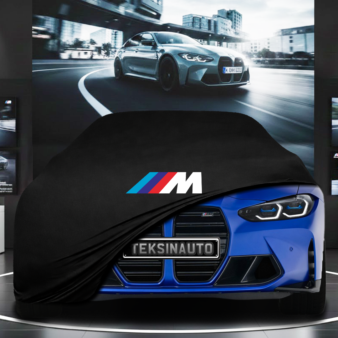BMW M4 CSL Custom Fit Indoor Car Cover Soft Stretch Black Gray Blue Red Dust Protection Garage Cover Laser Cut + Bag