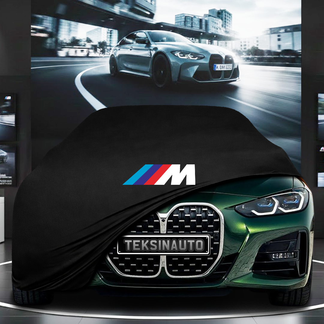 BMW 4 SERİES COUPE G22 (2020-) Custom Fit Indoor Car Cover Soft Stretch Black Gray Blue Red Dust Protection Garage Cover Laser Cut + Bag (Kopya)