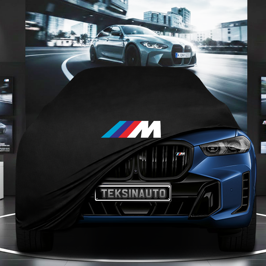 BMW X5 F95 (2023-) Custom Fit Indoor Car Cover Soft Stretch Black Gray Blue Red Dust Protection Garage Cover Laser Cut + Bag