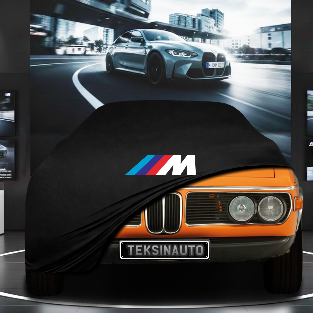 BMW E9 Custom Fit Indoor Car Cover Soft Stretch Black Gray Blue Red Dust Protection Garage Cover Laser Cut + Bag