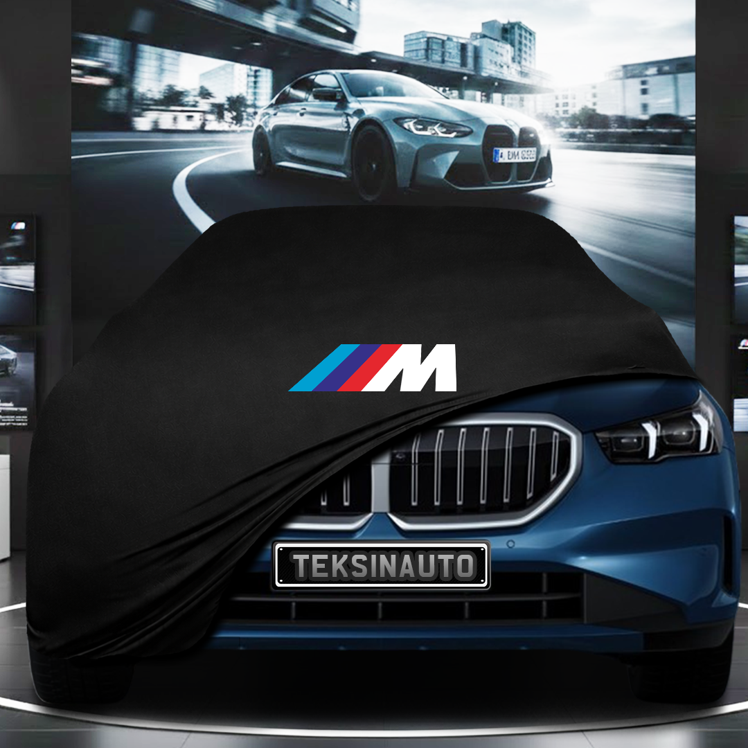 BMW 5 G60 SEDAN (2024-) Custom Fit Indoor Car Cover Soft Stretch Black Gray Blue Red Dust Protection Garage Cover Laser Cut + Bag