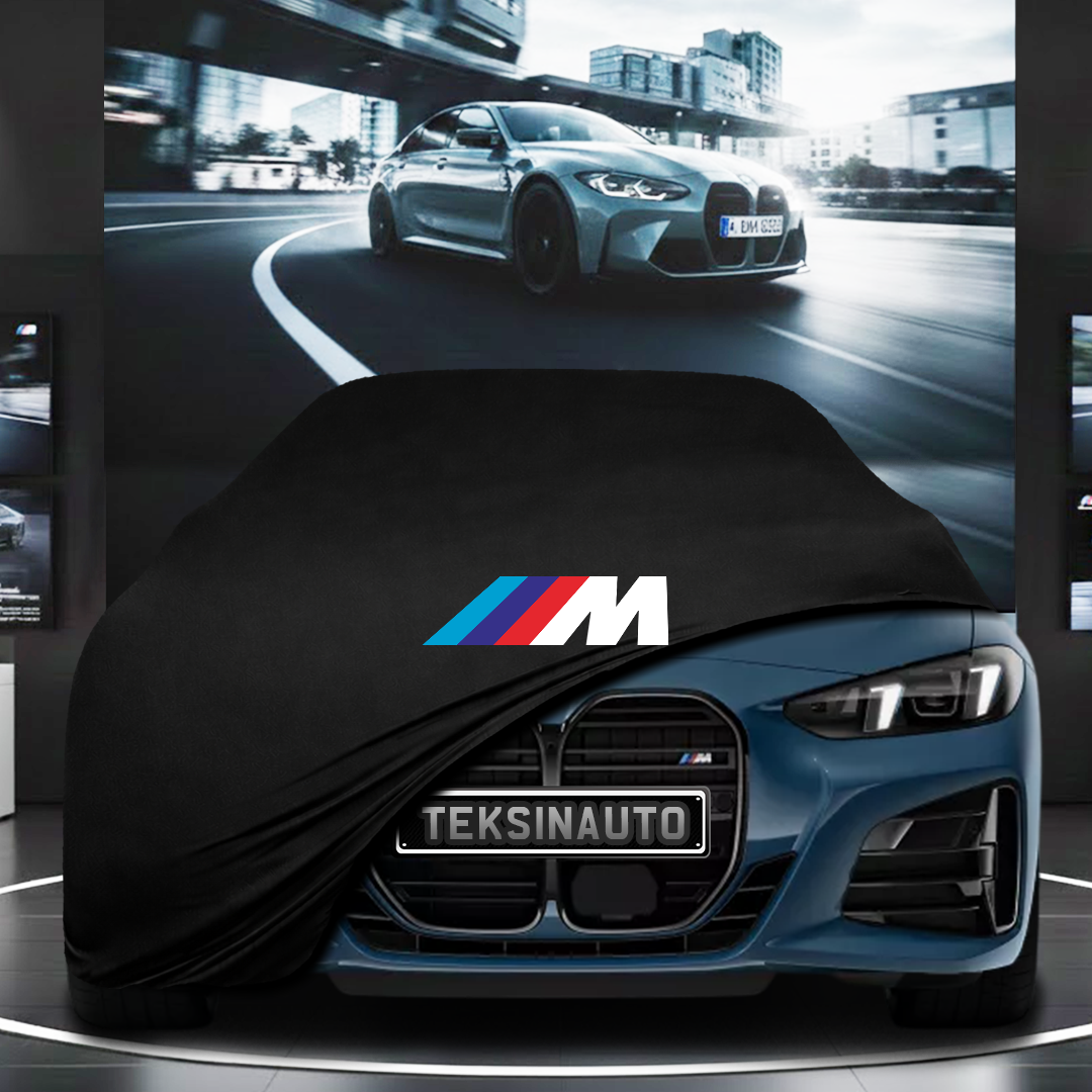 BMW M4 G83 CABRİO (2024-) Custom Fit Indoor Car Cover Soft Stretch Black Gray Blue Red Dust Protection Garage Cover Laser Cut + Bag