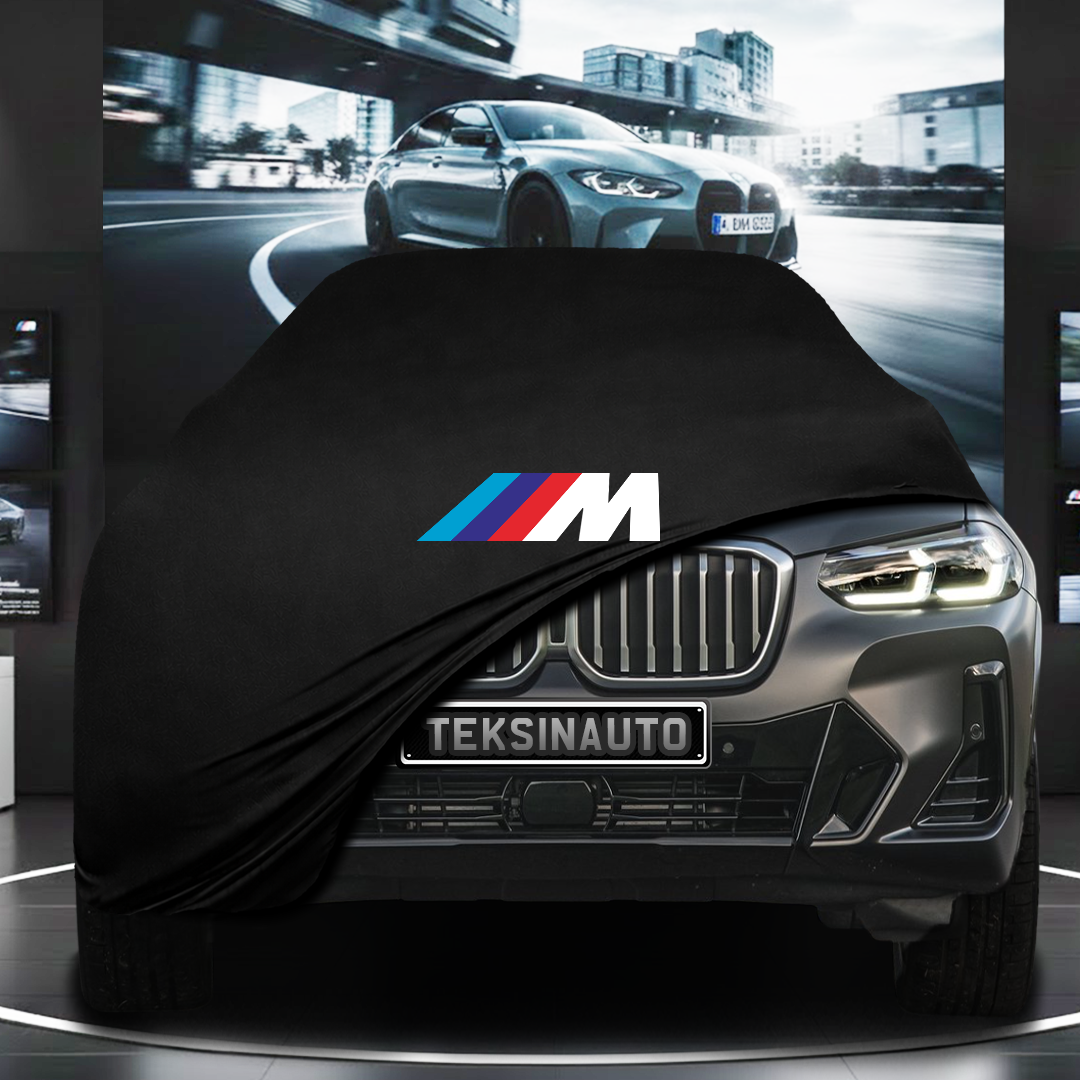 BMW İX 3 (2021-) Custom Fit Indoor Car Cover Soft Stretch Black Gray Blue Red Dust Protection Garage Cover Laser Cut + Bag