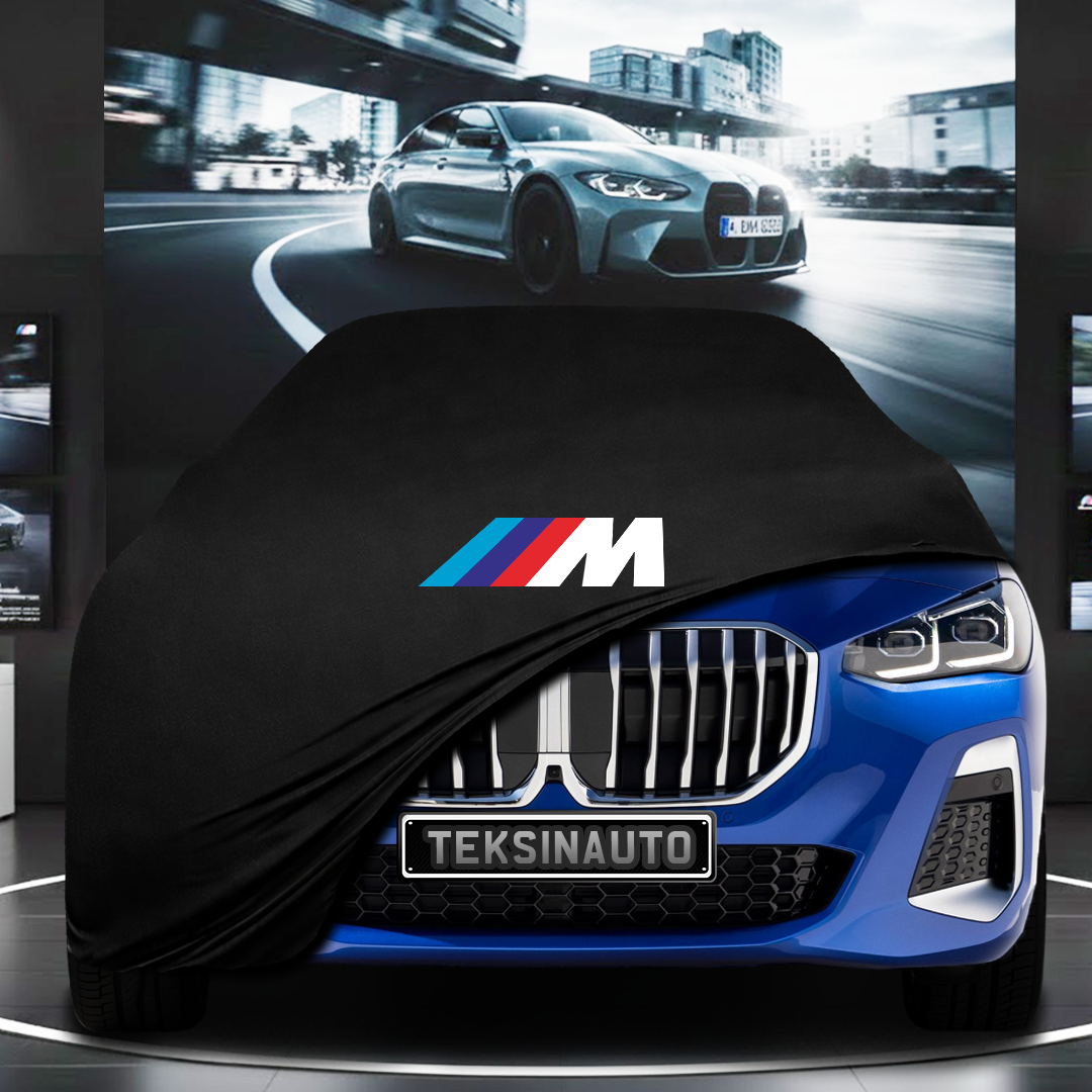 BMW 2 SERİSİ U06 MPV ACTİVE TOURER (2021-) Custom Fit Indoor Car Cover Soft Stretch Black Gray Blue Red Dust Protection Garage Cover Laser Cut + Bag