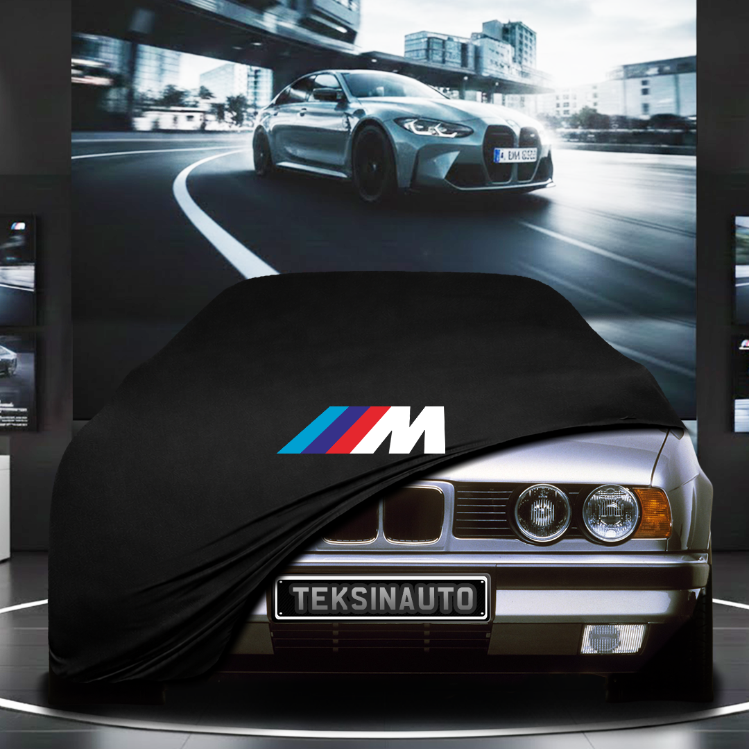 BMW 5 E34 (1988-1996) Custom Fit Indoor Car Cover Soft Stretch Black Gray Blue Red Dust Protection Garage Cover Laser Cut + Bag