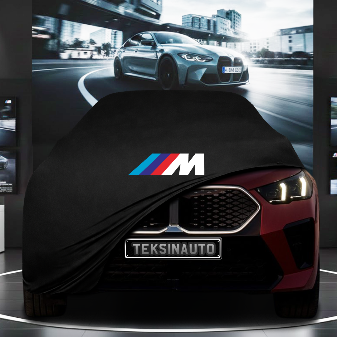 BMW İX2 (2024-) Custom Fit Indoor Car Cover Soft Stretch Black Gray Blue Red Dust Protection Garage Cover Laser Cut + Bag