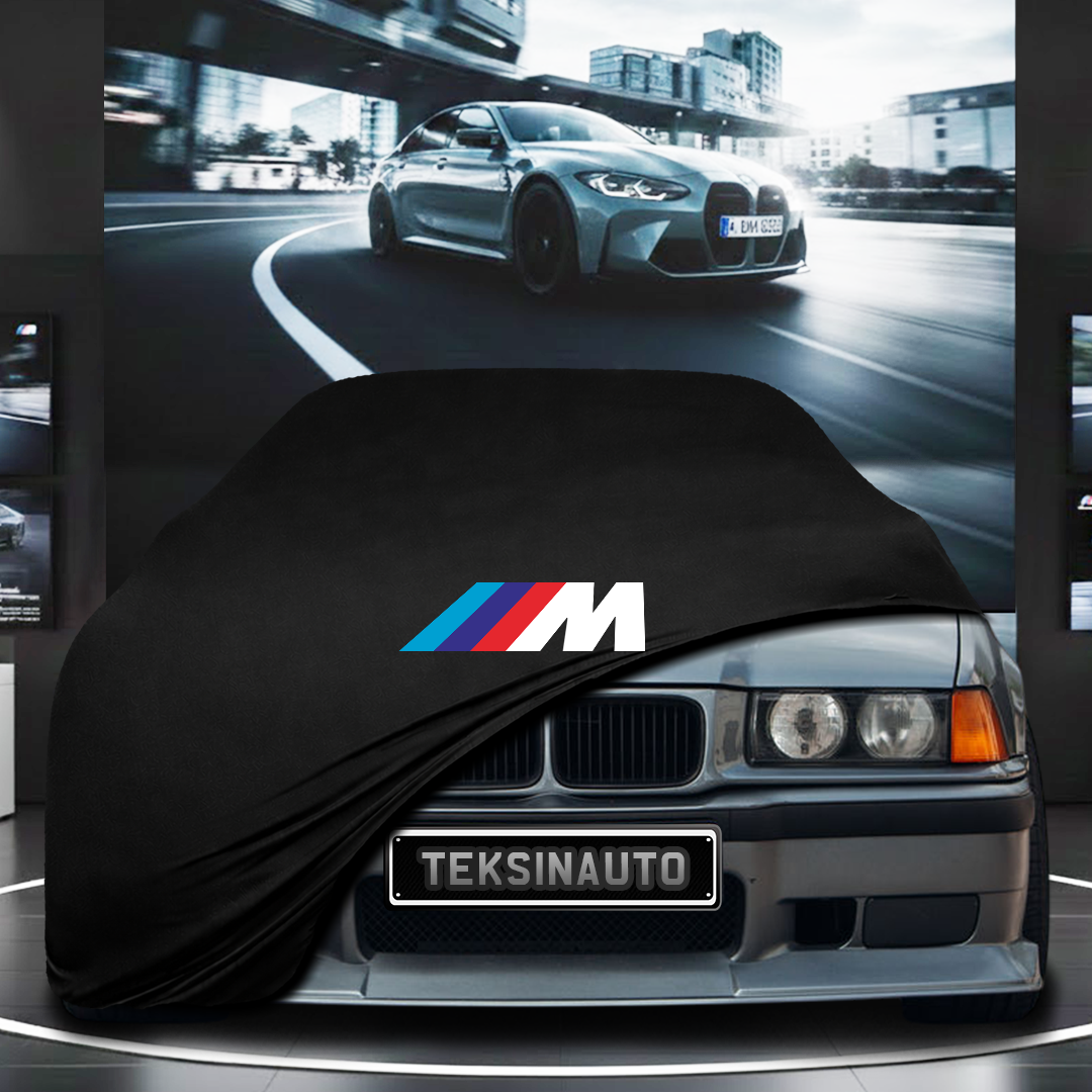 BMW 3 E36 COMPACT (1991-1998) Custom Fit Indoor Car Cover Soft Stretch Black Gray Blue Red Dust Protection Garage Cover Laser Cut + Bag