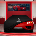 Ferrari 360 Modena Custom Fit Indoor Car Cover Soft Stretch Black Gray Blue Red Dust Protection Garage Cover Laser Cut + Bag