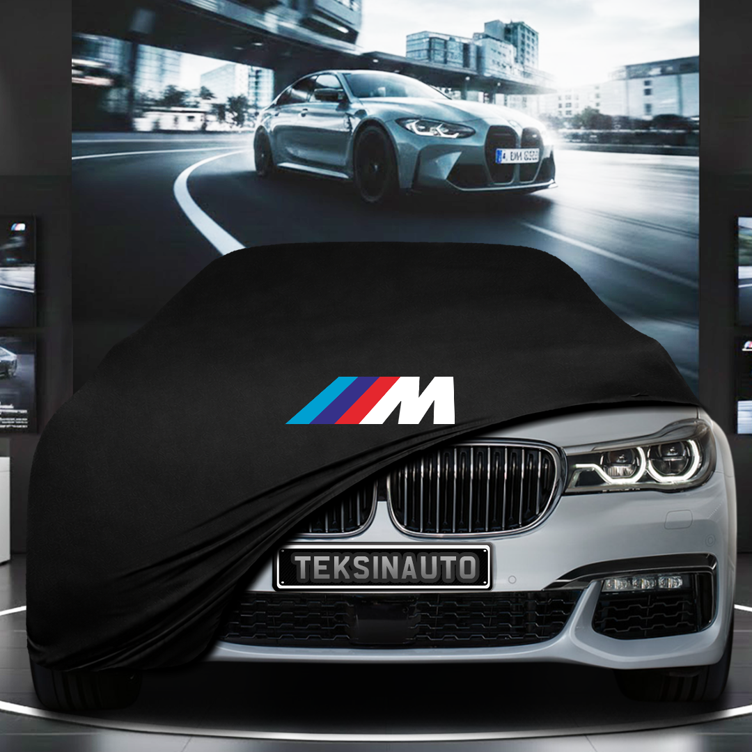 BMW 7 G11 SHORT (2015-2022) Custom Fit Indoor Car Cover Soft Stretch Black Gray Blue Red Dust Protection Garage Cover Laser Cut + Bag