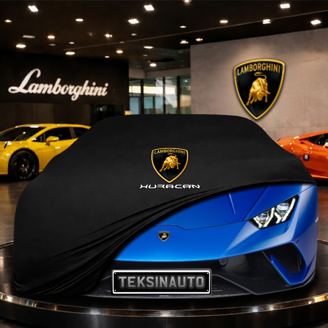 Lamborghini Huracan Performante Spyder (2017-2019) Custom Fit Indoor Car Cover Soft Stretch Black Gray Blue Red Dust Protection Garage Cover Laser Cut + Bag
