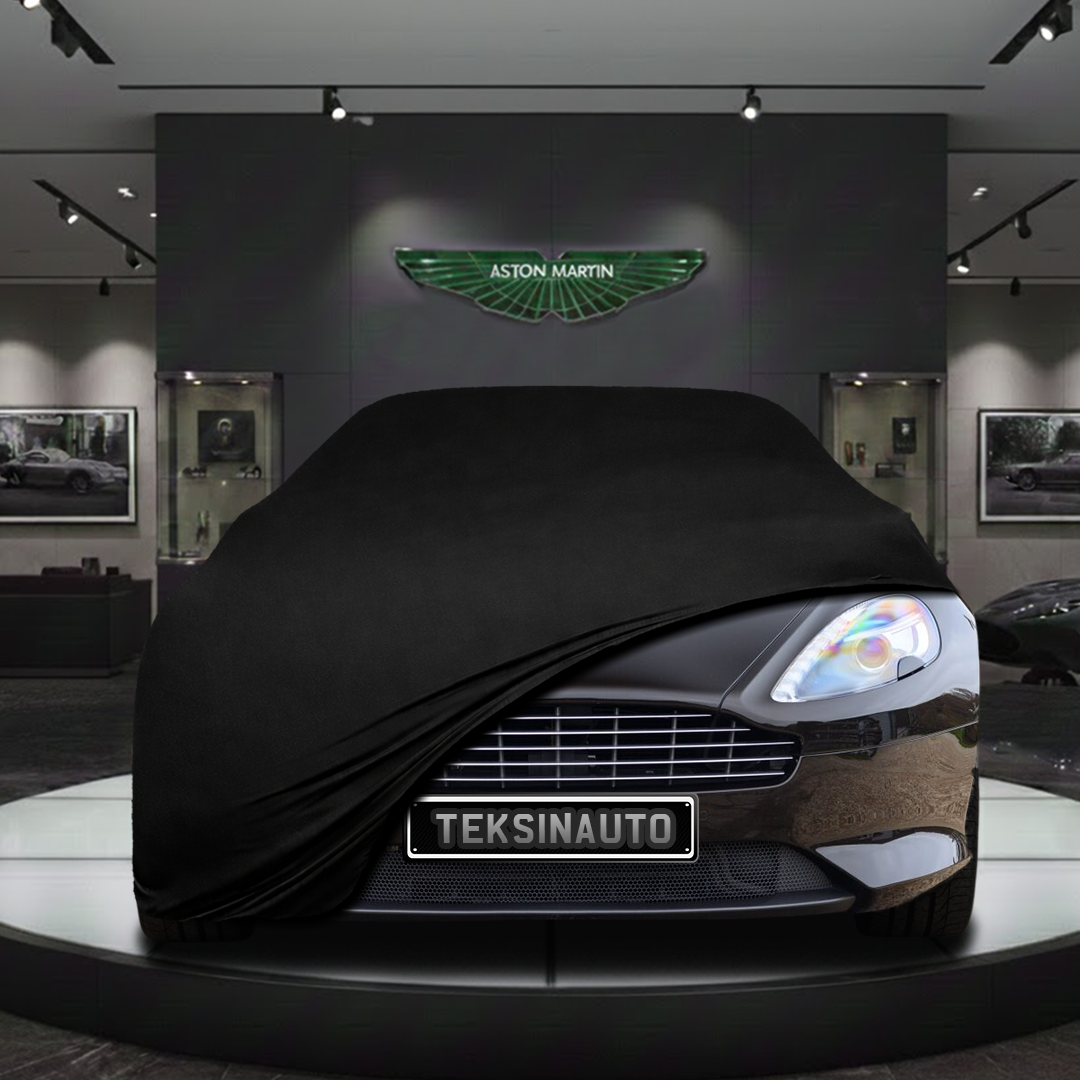 ASTON MARTİN VİRAGE 2 2011-2012 Custom Fit Indoor Car Cover Soft Stretch Black Gray Blue Red Dust Protection Garage Cover Laser Cut + Bag