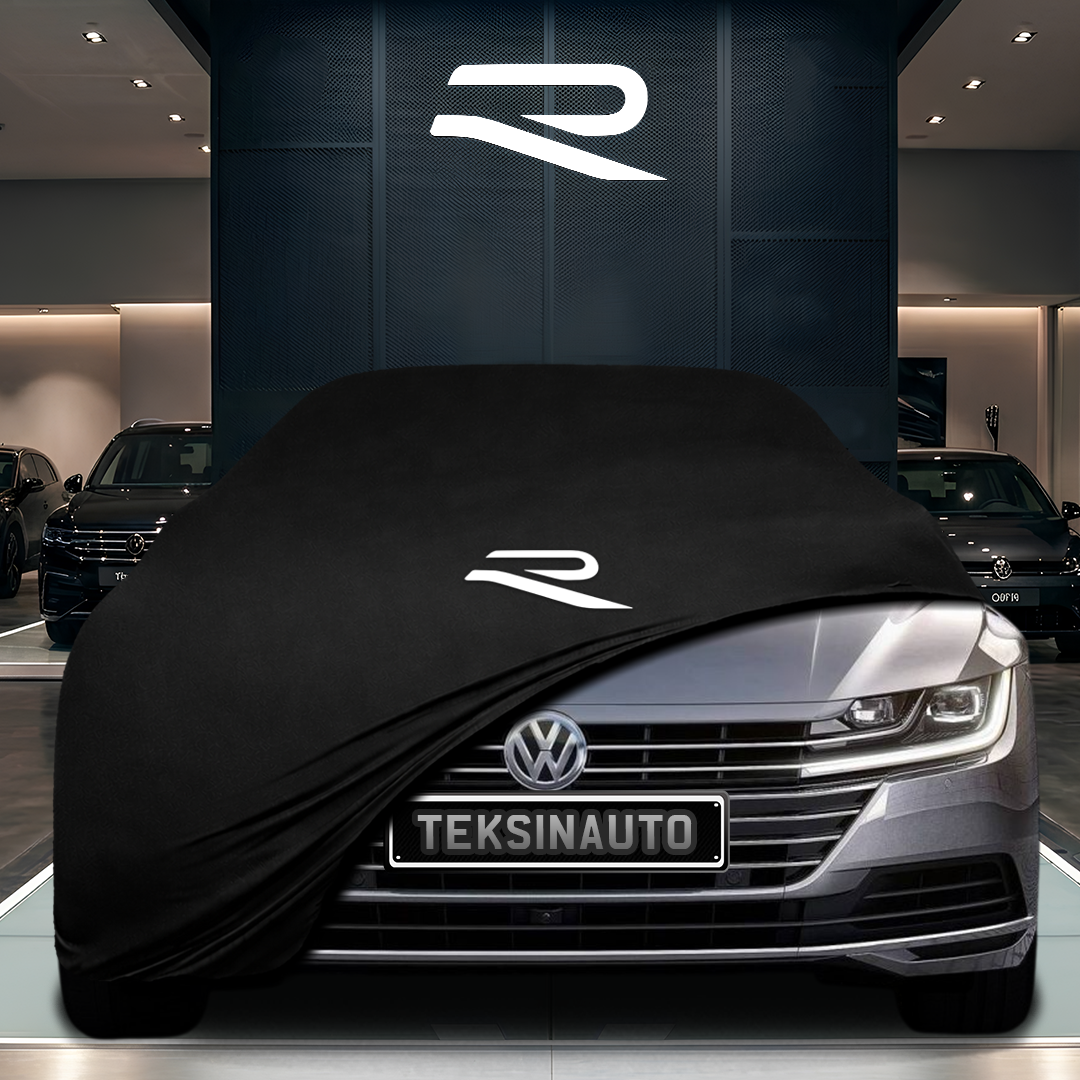Volkswagen Arteon Custom Fit Indoor Car Cover Soft Stretch Black Gray Blue Red Dust Protection Garage Cover Laser Cut + Bag