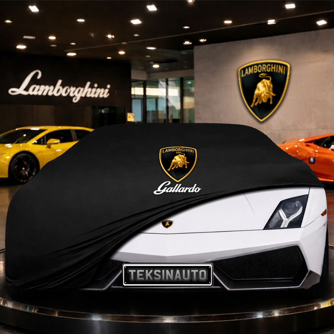 Lamborghini Gallardo LP 570-4 (2010-2013) Custom Fit Indoor Car Cover Soft Stretch Black Gray Blue Red Dust Protection Garage Cover Laser Cut + Bag