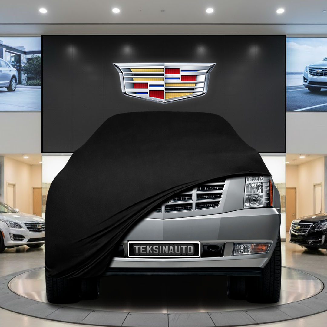 Cadillac Escalade 3 (2007-2014) Custom Fit Indoor Car Cover Soft Stretch Black Gray Blue Red Dust Protection Garage Cover Laser Cut + Bag