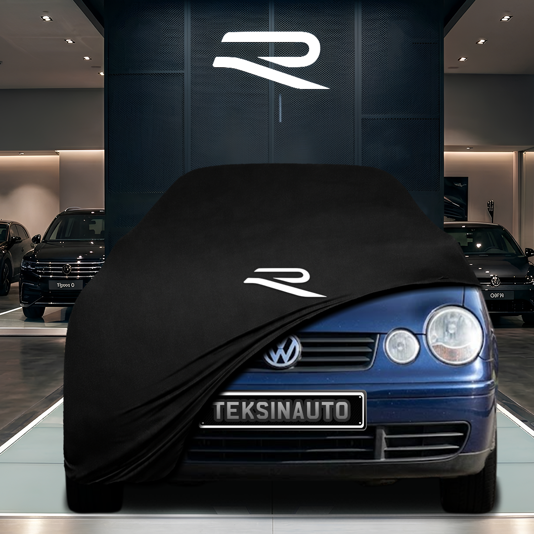 Volkswagen Polo 4 9N (2001-2009)   Custom Fit Indoor Car Cover Soft Stretch Black Gray Blue Red Dust Protection Garage Cover Laser Cut + Bag